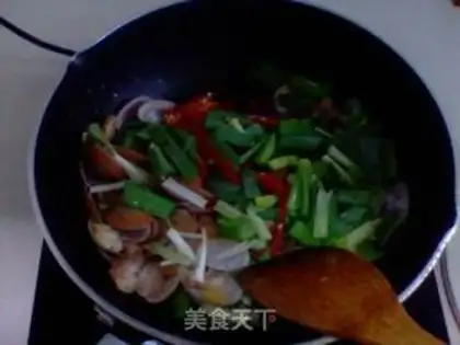Make Spicy fried shells step 5