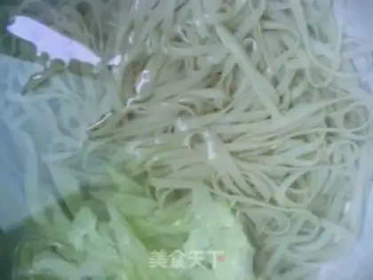 Make Cold noodles with pancakes step 11
