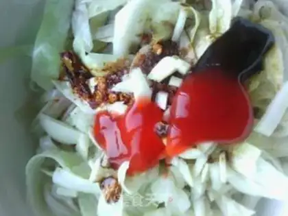 Make Cold noodles with pancakes step 12