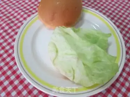 Make Peanut Chicken Burger step 2