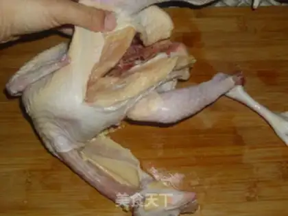 Make Lotus leaf chicken step 0