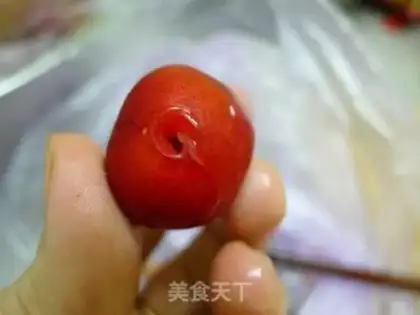 Make Cherry in syrup step 2