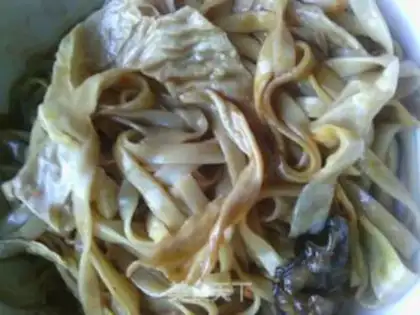 Make Cold noodles with pancakes step 13