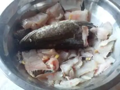 Make Cold mullet slices step 0