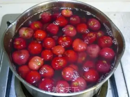 Make Cherry in syrup step 7