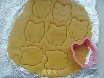 Make Owl cookies step 6
