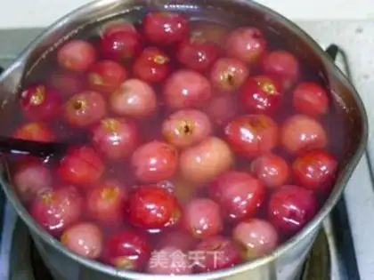 Make Cherry in syrup step 9