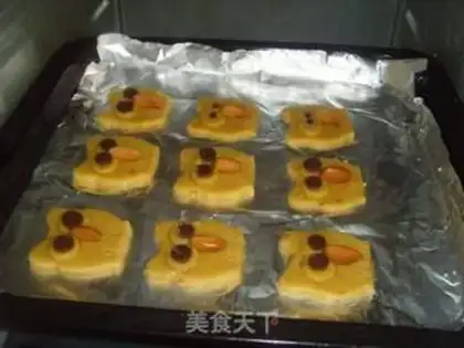 Make Owl cookies step 9