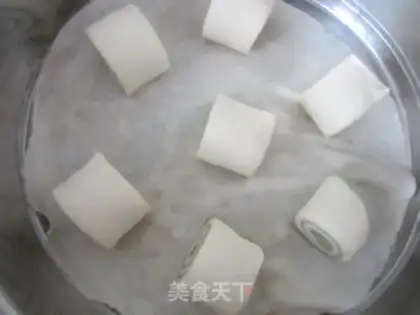 Make Fresh matcha roll step 9