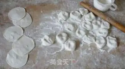 Make Pork and leek dumplings step 7
