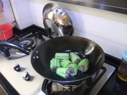 Make Stuffed bitter gourd step 5