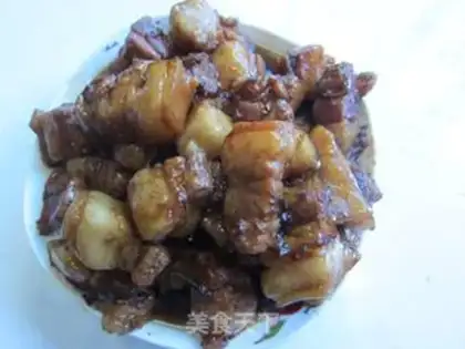 Make braised pork step 8