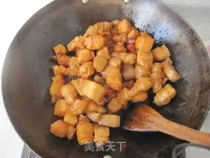 Make braised pork step 6