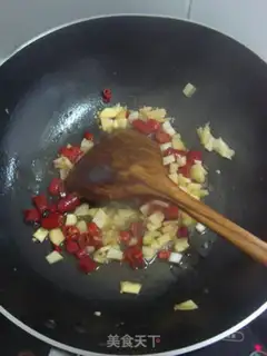 Make Frog with pickled pepper step 5