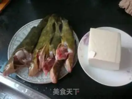 Make Casserole Wanya Fish Tofu step 0