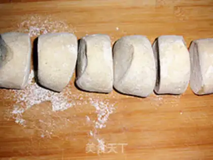 Make Double bean paste steamed buns step 3