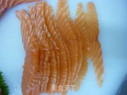 Make Sashimi salmon step 5