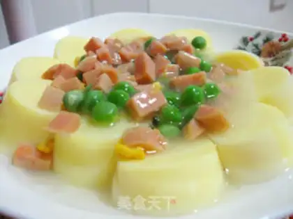 Make Japanese tofu with sauce step 7