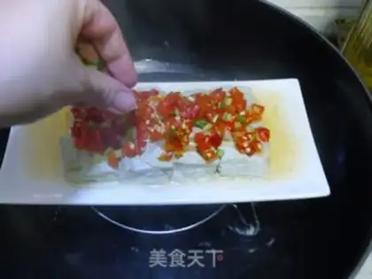 Make Stinky tofu with chopped pepper step 6