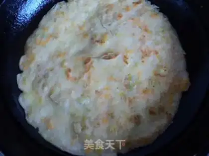 Make Pumpkin flower pancakes step 7