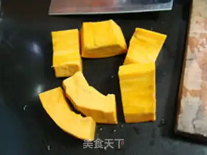 Make Korean pumpkin porridge step 0