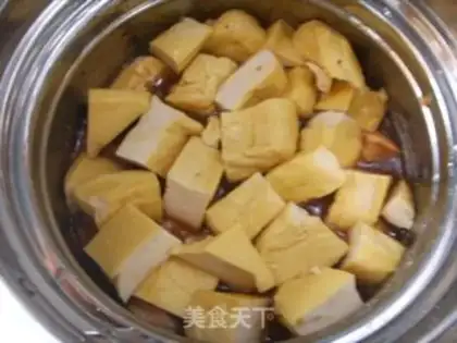 Make Braised tofu with pork belly step 3