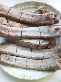 Make Ribs with shrimp sauce step 6