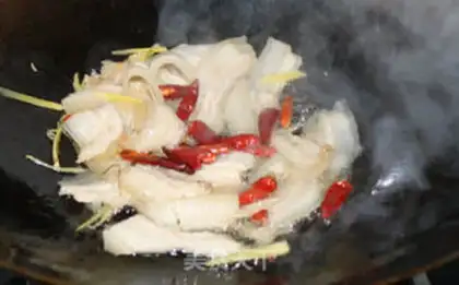 Make twice-cooked pork step 3