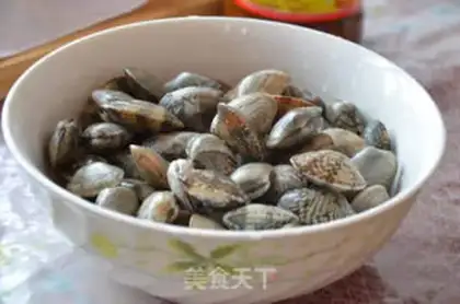 Make Microwave clams step 0