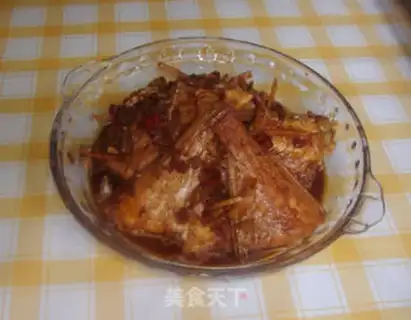 Make Braised skinned fish in brown sauce step 7