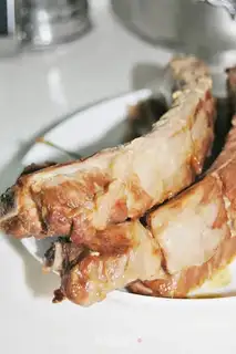 Make Ribs with shrimp sauce step 9