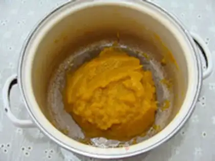 Make Korean pumpkin porridge step 4