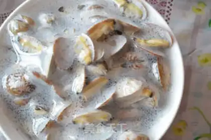 Make Microwave clams step 3