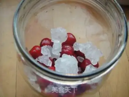 Make Homemade cherry wine step 3