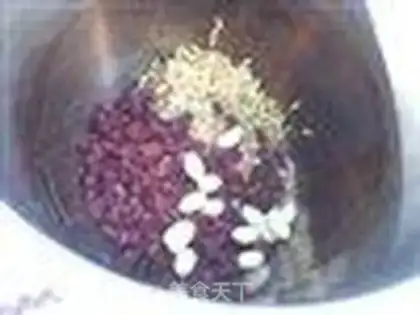 Make Purple sweet potato oats peanut paste step 4
