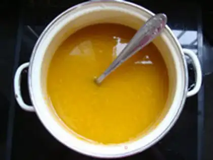 Make Korean pumpkin porridge step 6