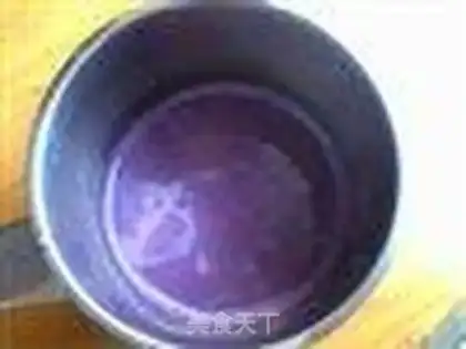 Make Purple sweet potato oats peanut paste step 7