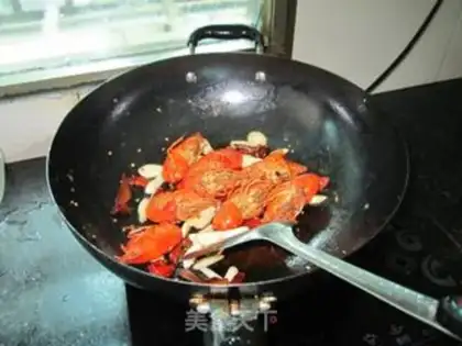 Make fried lobster step 2