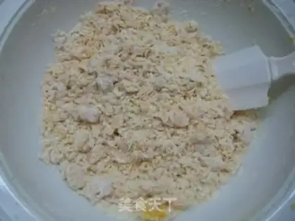 Make Small pumpkin bun step 1