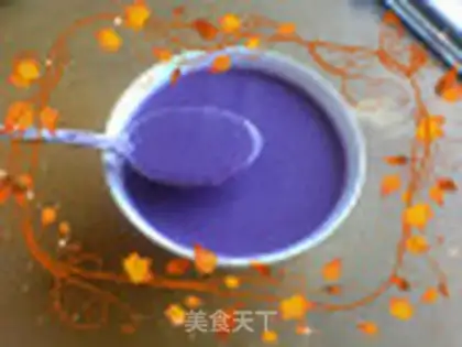 Make Purple sweet potato oats peanut paste step 9