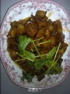 Make braised pork step 4