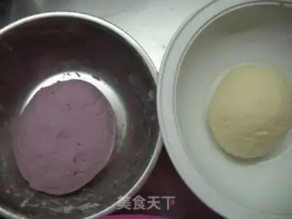 Make Dream purple sweet potato steamed buns step 0