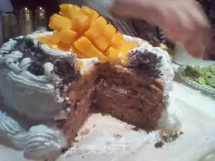 Make Sandwich cocoa cake step 0