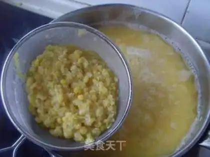 Make pea yellow step 3