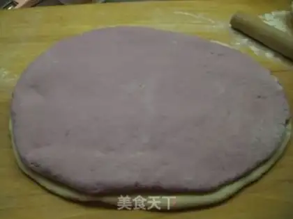 Make Dream purple sweet potato steamed buns step 4
