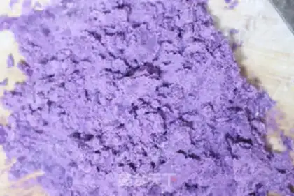 Make Purple Rose Mantou step 1