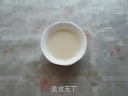 Make Milk fragrant hair cake step 0