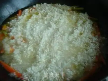 Make Dried fruit vegetarian pilaf step 7