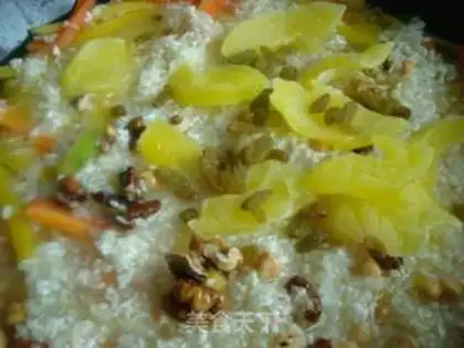 Make Dried fruit vegetarian pilaf step 8