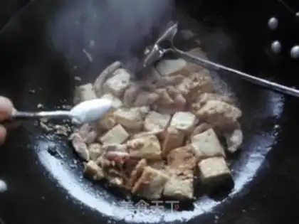 Make braised tofu step 5